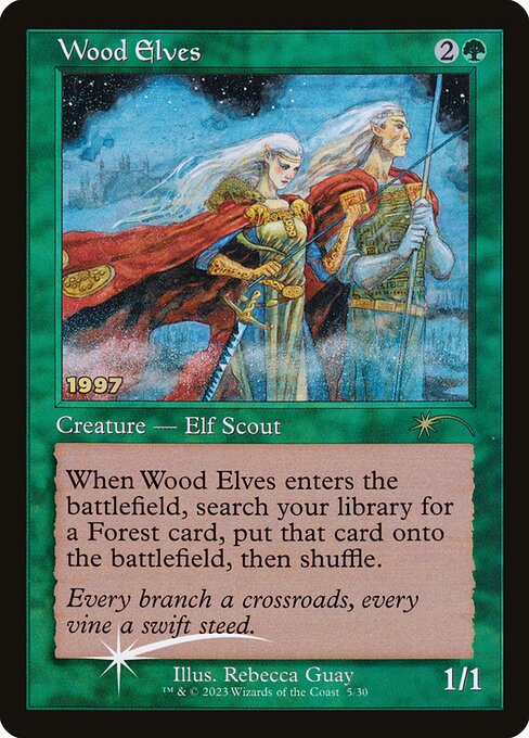Wood Elves - 30th Anniversary Play Promos - Promo Foil