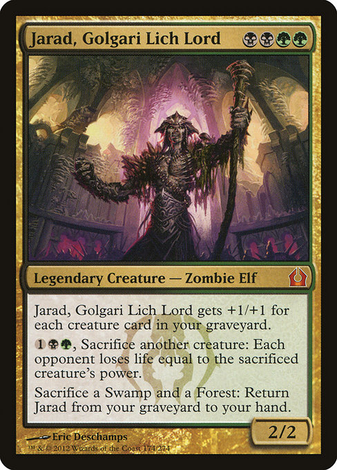 Jarad, Golgari Lich Lord - Return to Ravnica