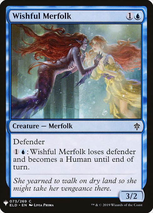 Wishful Merfolk - The List