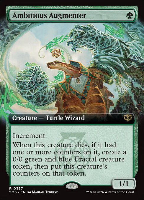 Ambitious Augmenter - Secrets of Strixhaven - Extended Art