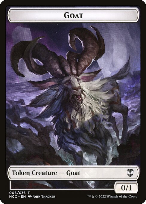 Goat - New Capenna Commander Tokens