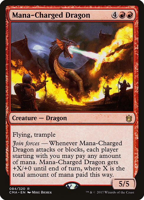 Mana-Charged Dragon - Commander Anthology