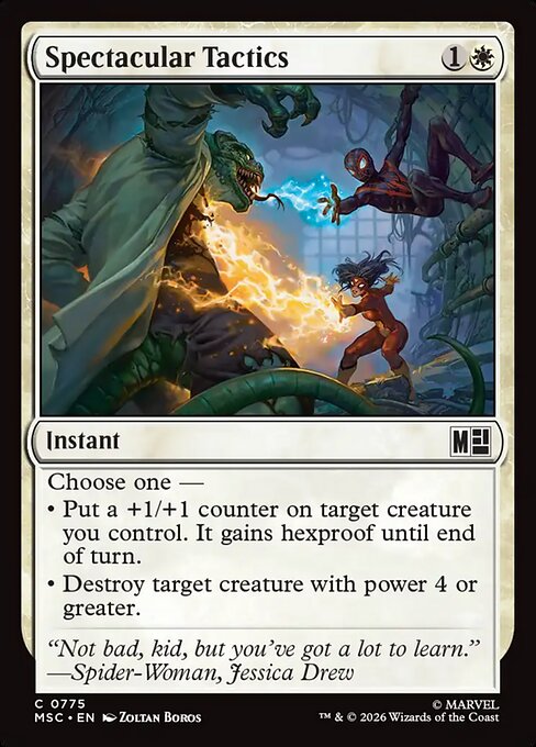 Spectacular Tactics - Marvel Super Heroes Commander