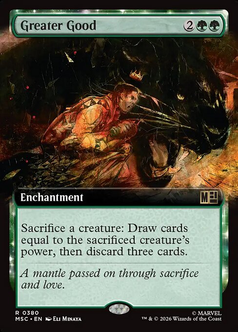 Greater Good - Marvel Super Heroes Commander - Extended Art