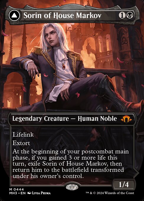 Sorin of House Markov // Sorin, Ravenous Neonate - Modern Horizons 3