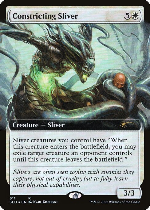 Constricting Sliver - Secret Lair Drop - Promo Foil