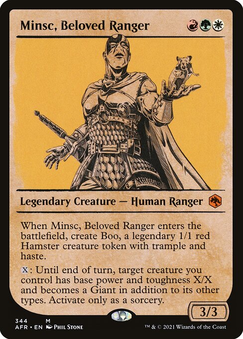 Minsc, Beloved Ranger - Adventures in the Forgotten Realms