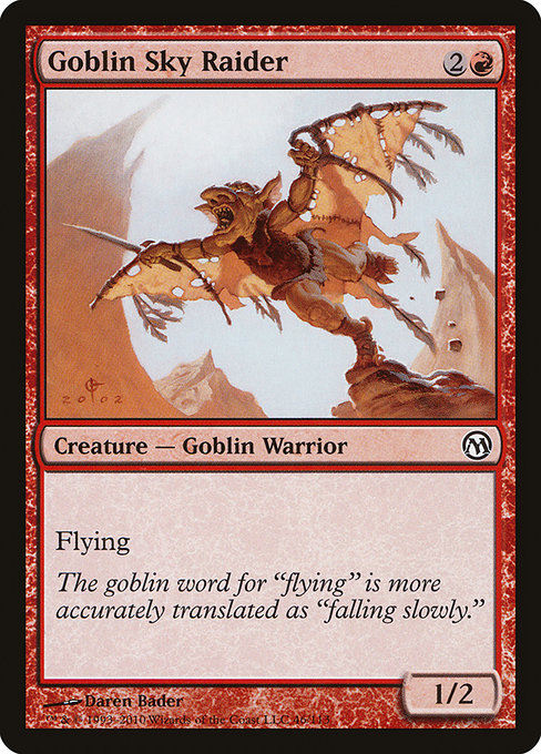 Goblin Sky Raider - Duels of the Planeswalkers