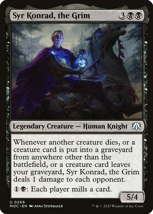 Syr Konrad, the Grim - March of the Machine Commander