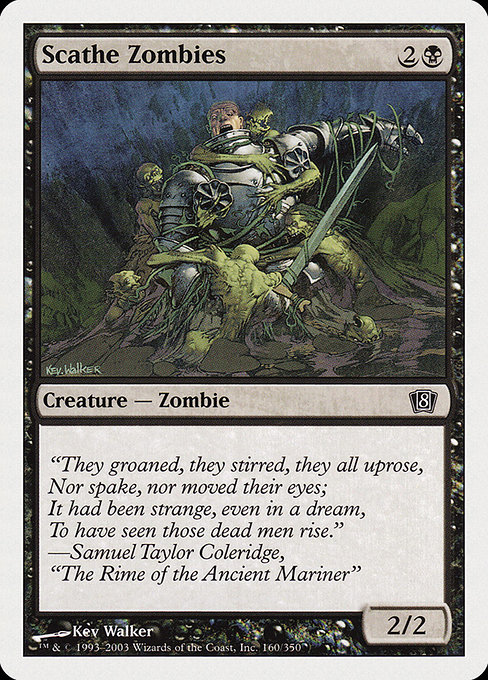 Scathe Zombies - Eighth Edition