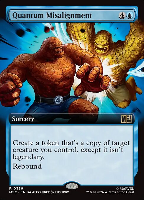 Quantum Misalignment - Marvel Super Heroes Commander - Extended Art