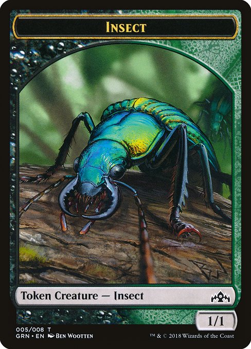 Insect - Guilds of Ravnica Tokens