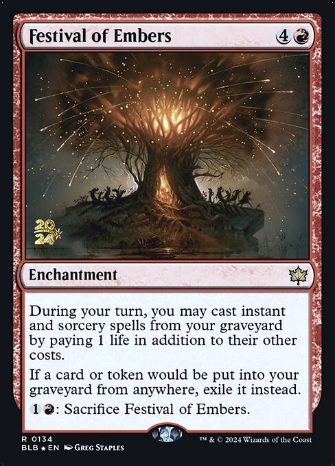 Festival of Embers - Bloomburrow Promos