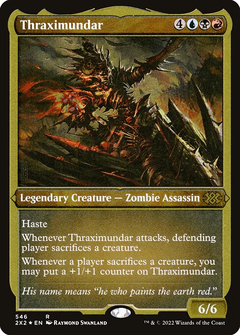 Thraximundar - Double Masters 2022 - Etched Foil