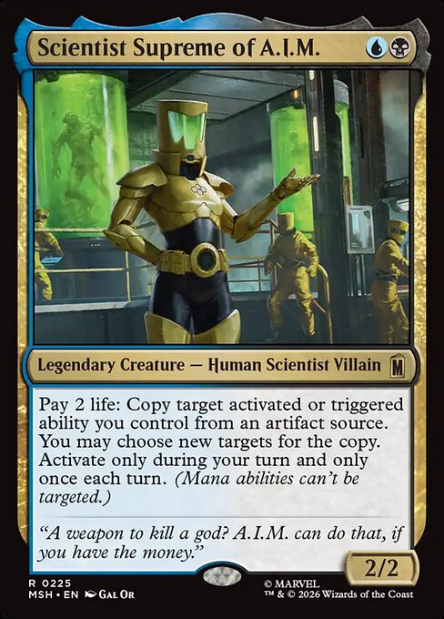 Scientist Supreme of A.I.M. - Marvel Super Heroes