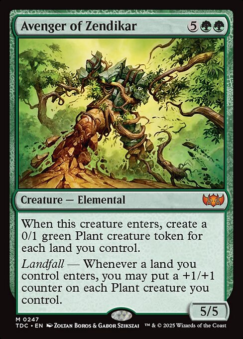 Avenger of Zendikar - Tarkir: Dragonstorm Commander