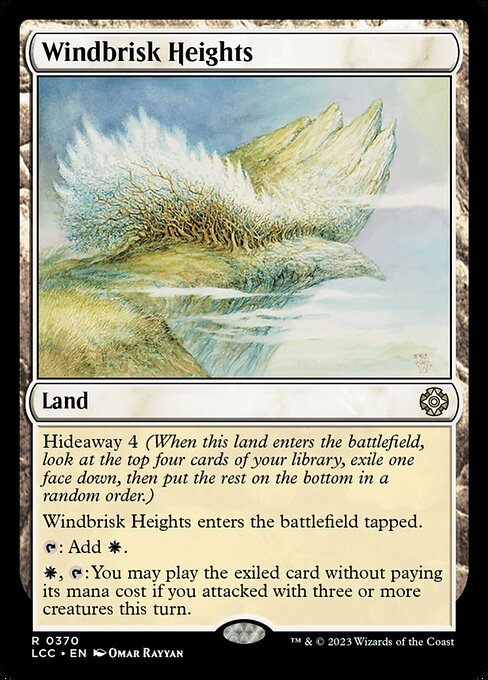 Windbrisk Heights - The Lost Caverns of Ixalan Commander