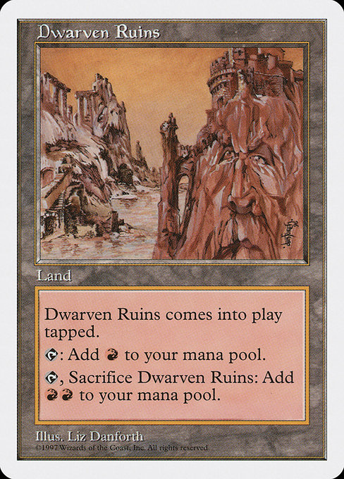 Dwarven Ruins - Fifth Edition