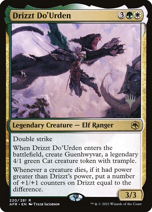 Drizzt Do'Urden - Adventures in the Forgotten Realms Promos