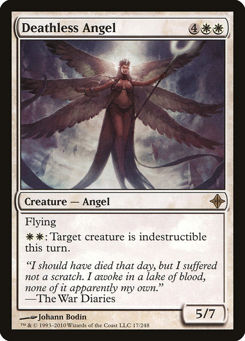 Deathless Angel - Rise of the Eldrazi