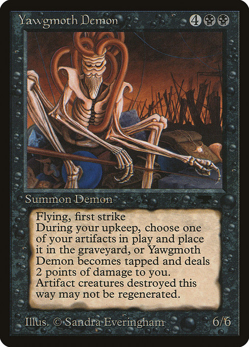 Yawgmoth Demon - Antiquities