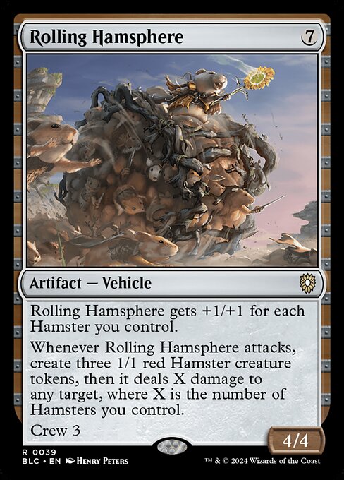 Rolling Hamsphere - Bloomburrow Commander