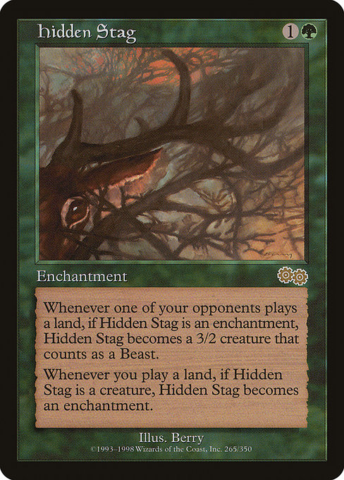Hidden Stag - Urza's Saga