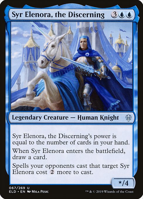 Syr Elenora, the Discerning - Throne of Eldraine