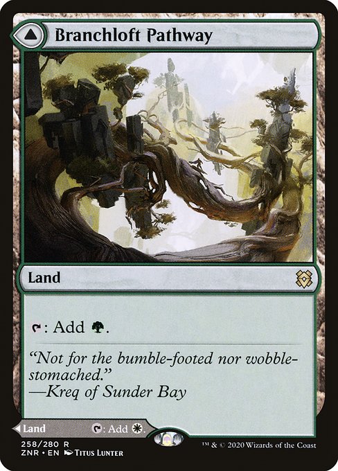 Branchloft Pathway // Boulderloft Pathway - Zendikar Rising