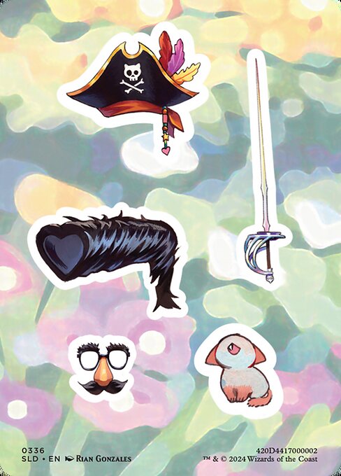 Sticker sheet - Secret Lair Drop