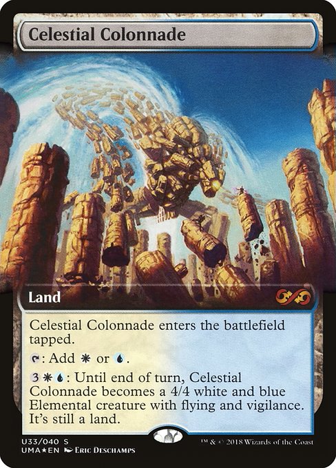 Celestial Colonnade - Ultimate Box Topper - Promo Foil