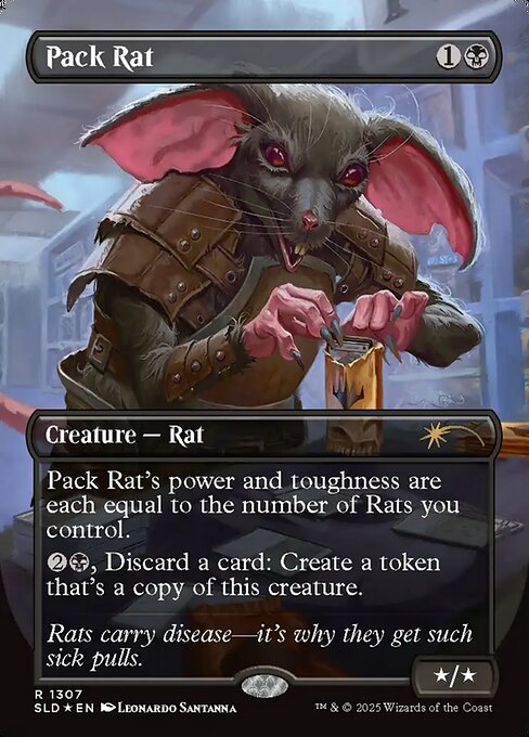 Pack Rat - Secret Lair Drop - Borderless