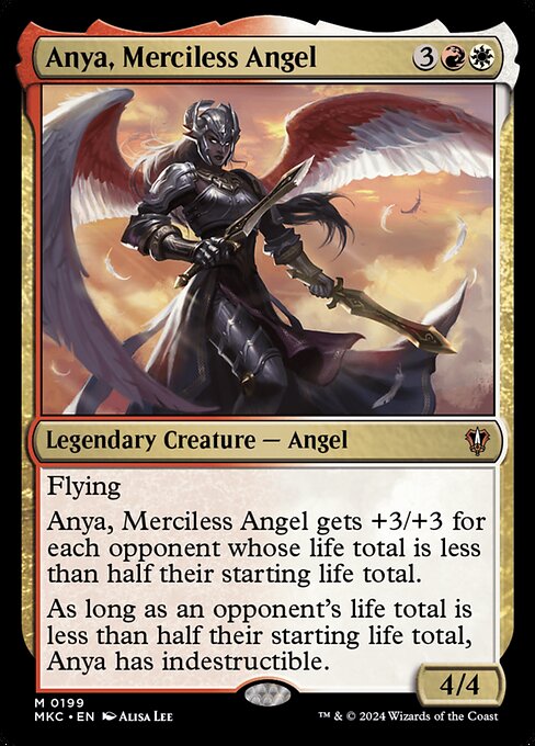 Anya, Merciless Angel - Murders at Karlov Manor Commander