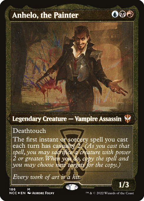 Anhelo, the Painter - New Capenna Commander - Etched Foil