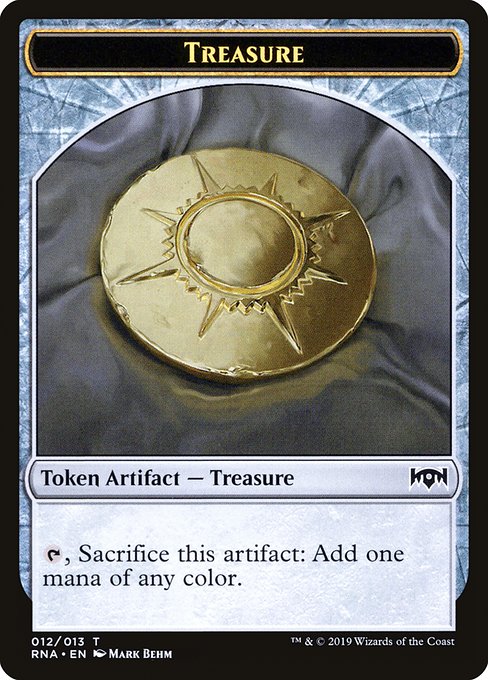 Treasure - Ravnica Allegiance Tokens