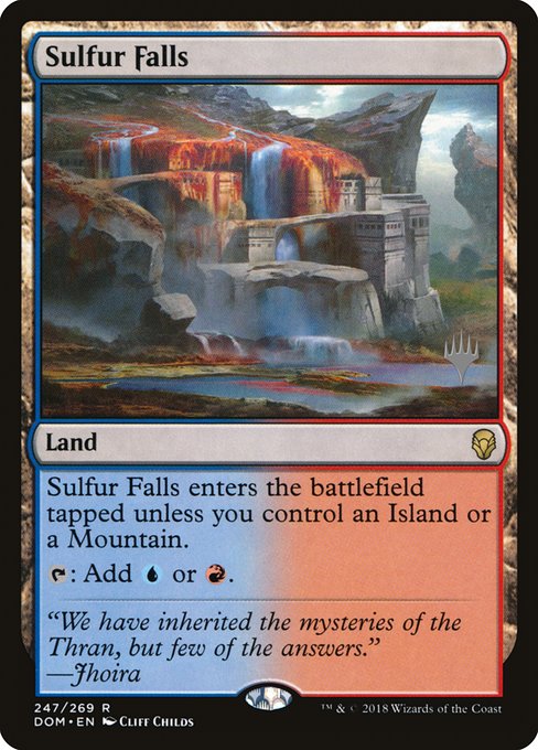 Sulfur Falls - Dominaria Promos