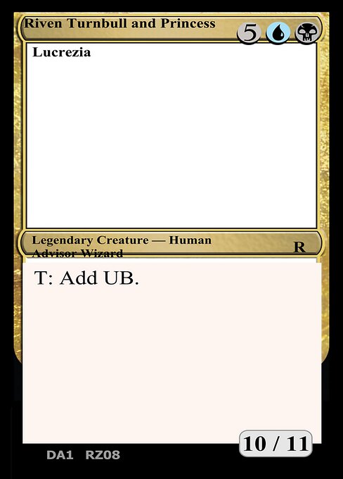 Riven Turnbull and Princess Lucrezia - Unknown Event