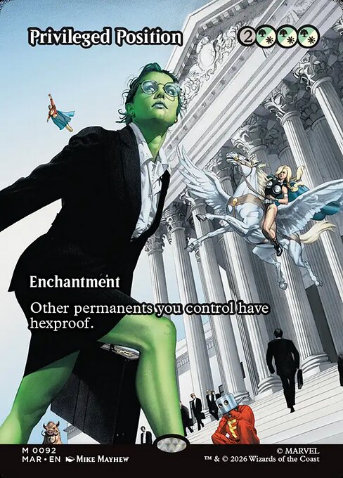 Privileged Position - Marvel Universe