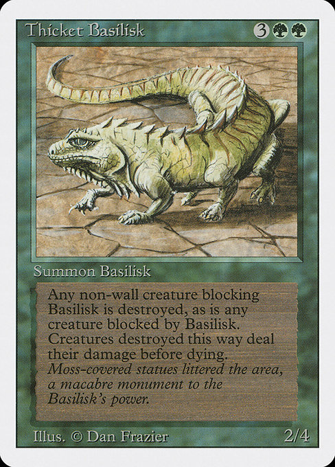 Thicket Basilisk - Revised Edition