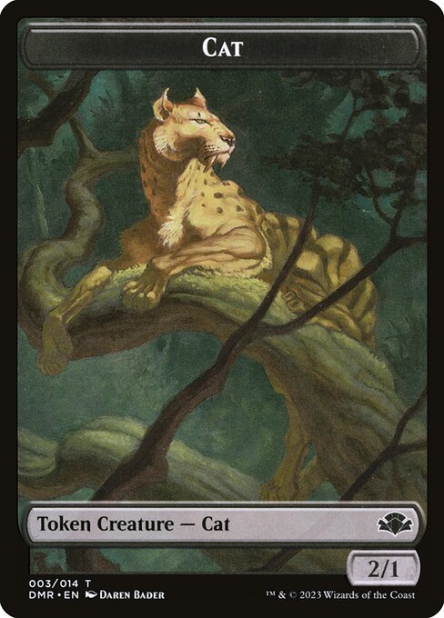 Cat - Dominaria Remastered Tokens