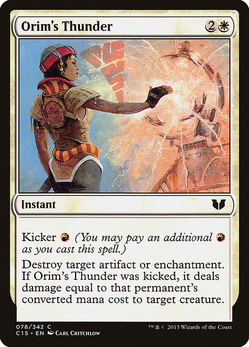 Orim's Thunder - Commander 2015