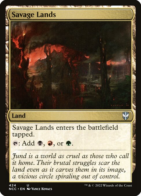 Savage Lands - New Capenna Commander