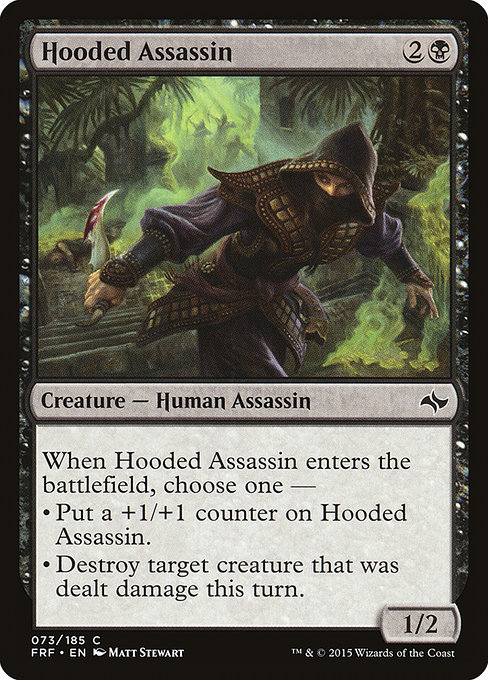 Hooded Assassin - Fate Reforged