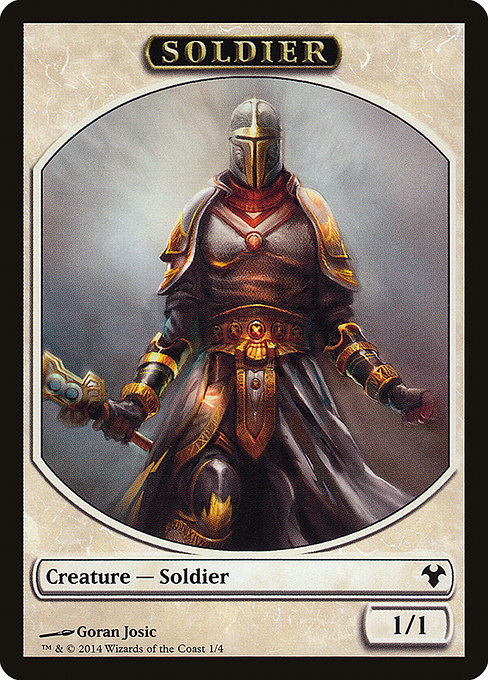 Soldier - Modern Event Deck 2014 Tokens