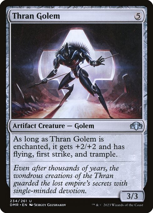 Thran Golem - Dominaria Remastered