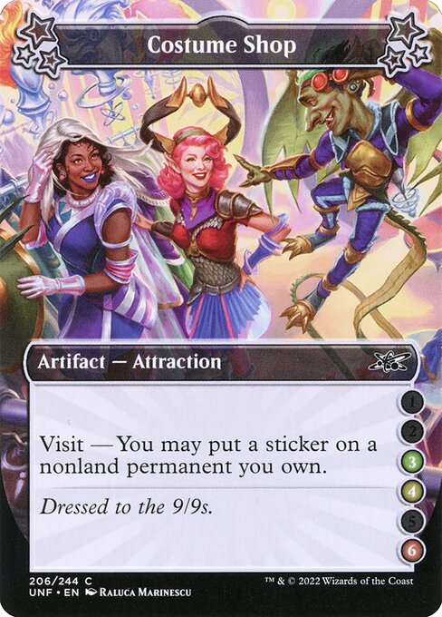 Costume Shop - Unfinity