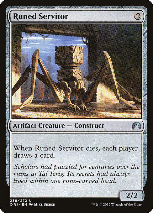 Runed Servitor - Magic Origins