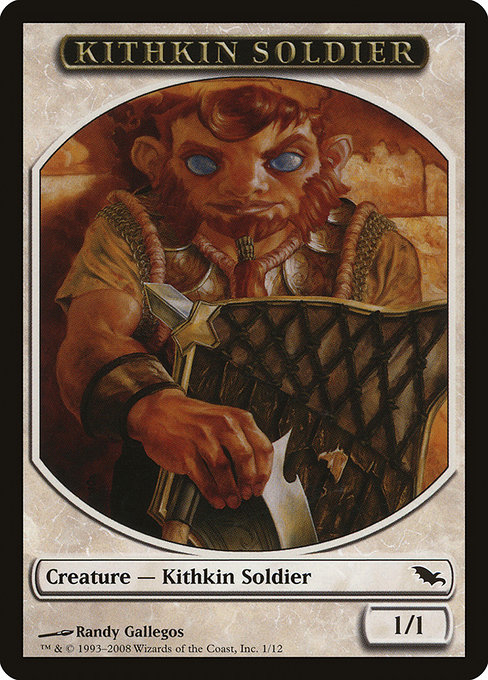 Kithkin Soldier - Shadowmoor Tokens