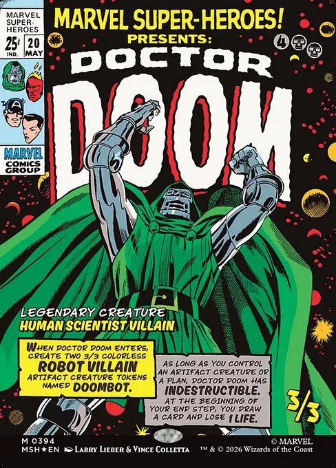 Doctor Doom - Marvel Super Heroes - Showcase