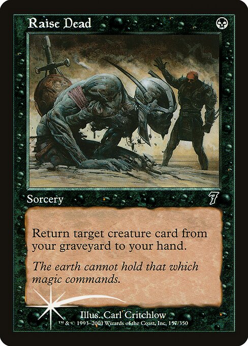 Raise Dead - Seventh Edition - Promo Foil